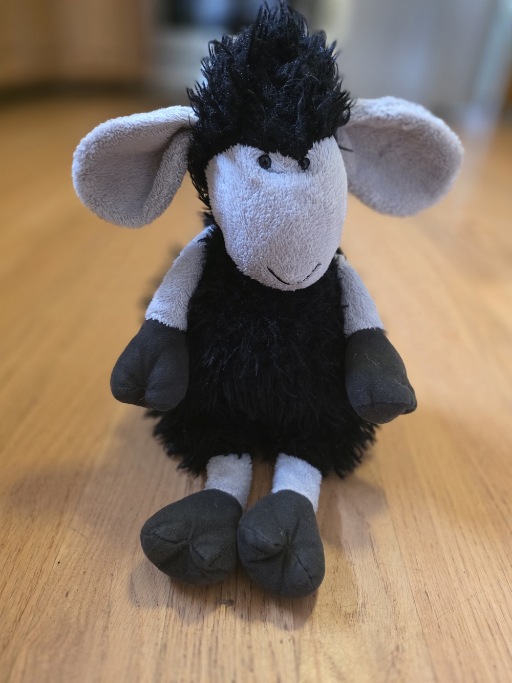 Jellycat Tiggalope Sheep Black and Gray Retired And Rare
